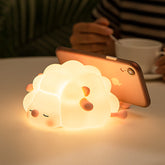 FluffGlow - Schattige Schapen Nachtlamp met Zachte LED Glans